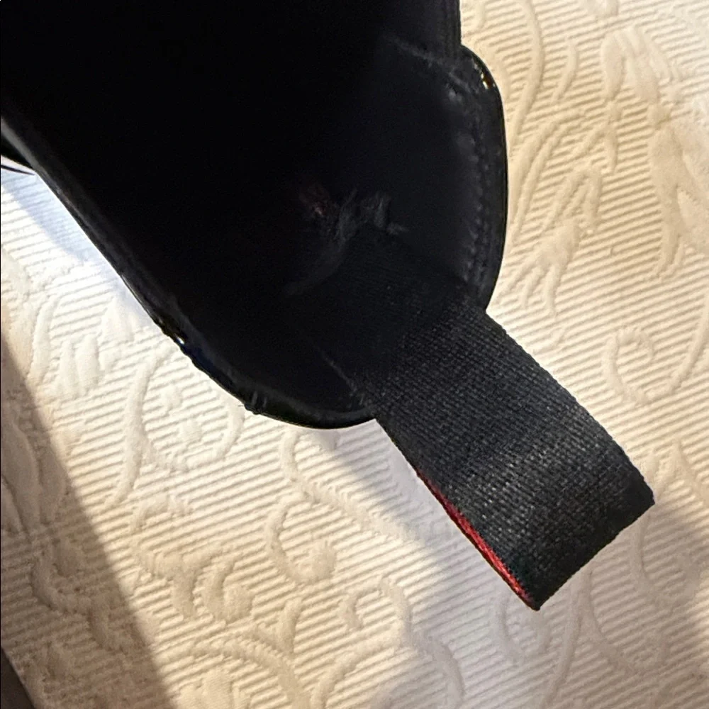 Christian Louboutin Melon Spike Chelsea Black Studded Boots - Picture 17 of 17